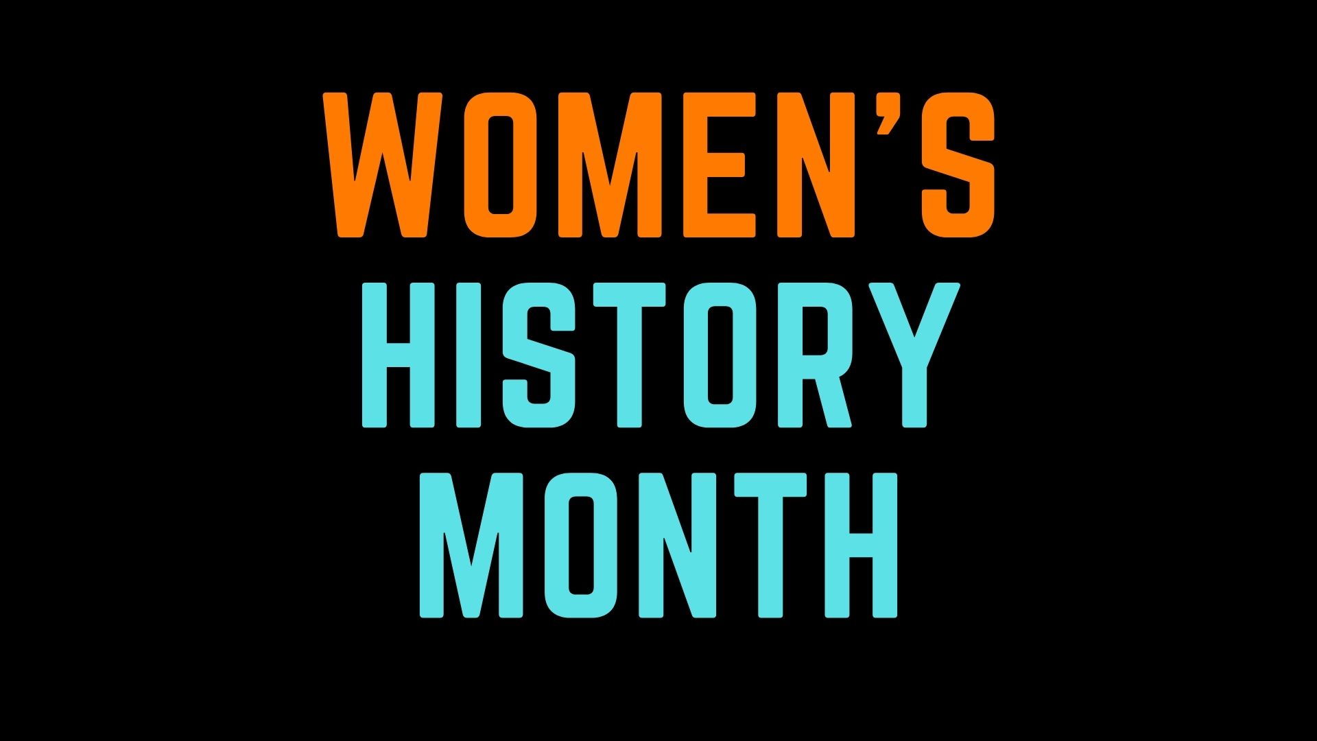 March Women’s History Month Highline Heritage Museum