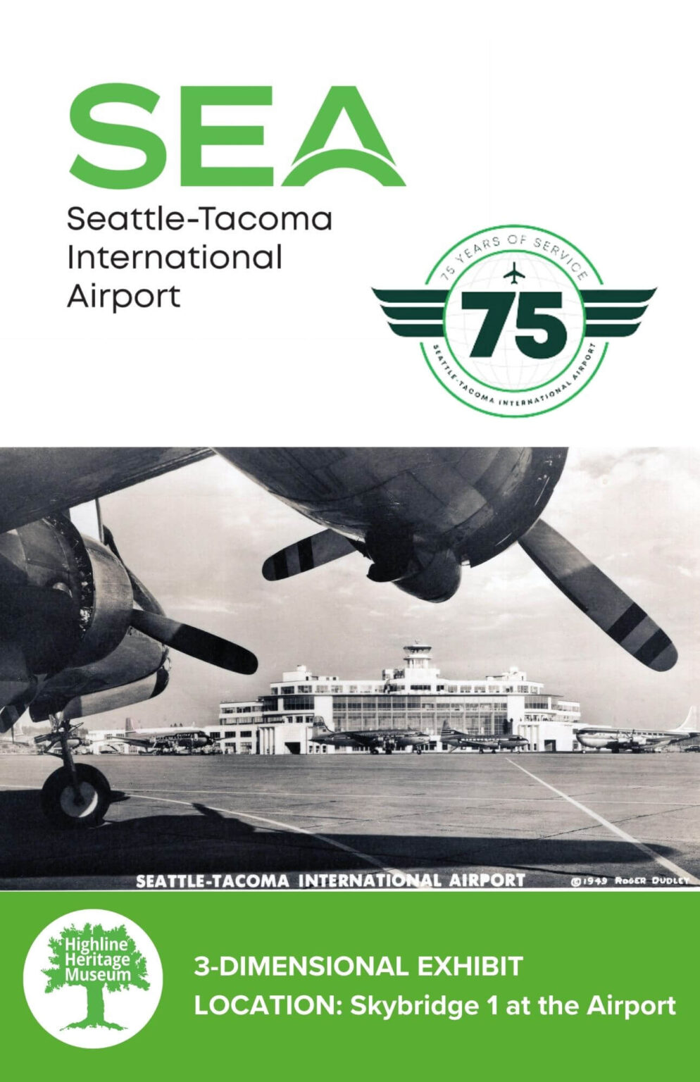 SeaTac International Airport 75th Anniversary 3D Exhibit - Highline ...